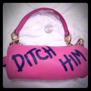 Juicy couture hot pink mini bag